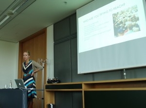 Sofia Kuhn at Horizon 2020 Workshop In Berlin 2013