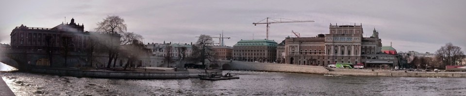 Panorama utsikt av Stockholm av Ingemar Pongratz