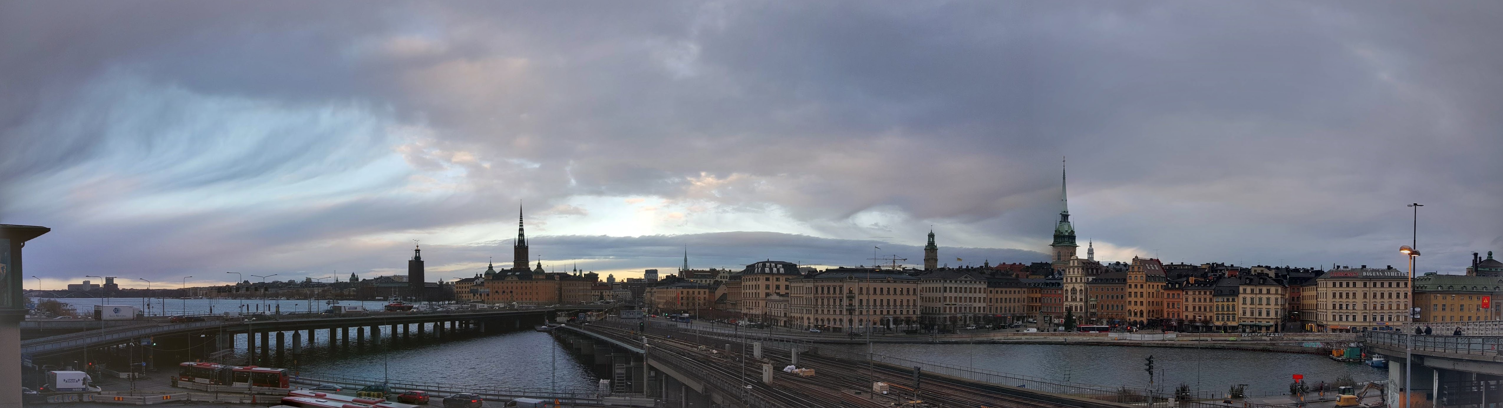 Stockholm Vinterpanorama av Ingemar Pongratz